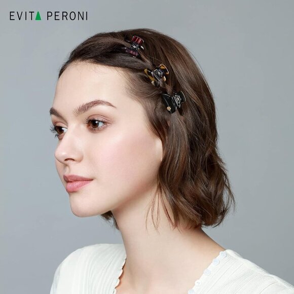 Small Hair Claw Clips Thin Hair Bangs Buns Braided Accessories Mini Jaw main image 5